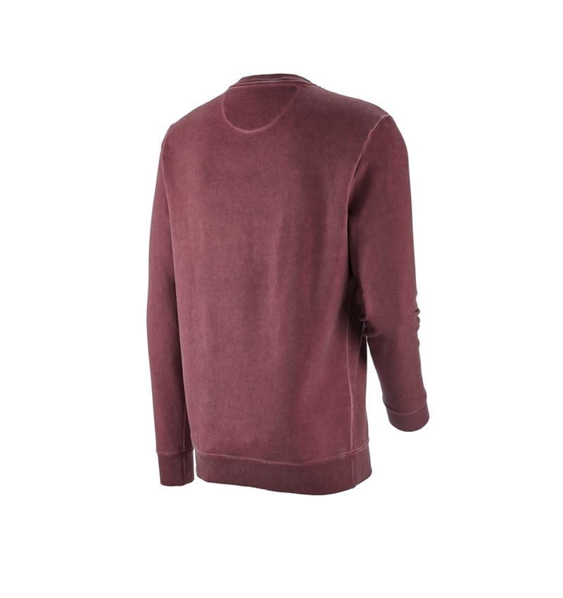 Shirts & Co.: e.s. Sweatshirt vintage poly cotton + rubin vintage 3