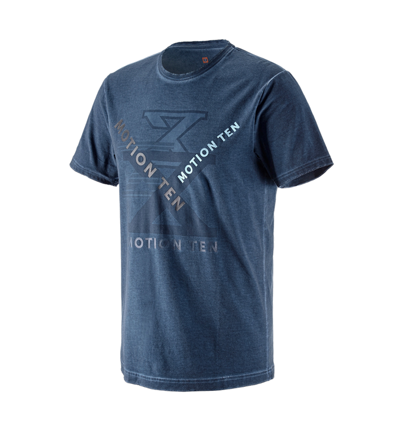 Shirts & Co.: T-Shirt e.s.motion ten + schieferblau vintage 2