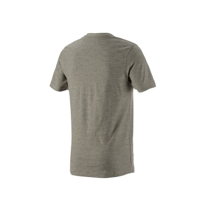 Shirts & Co.: T-Shirt e.s.vintage + tarngrün melange 3
