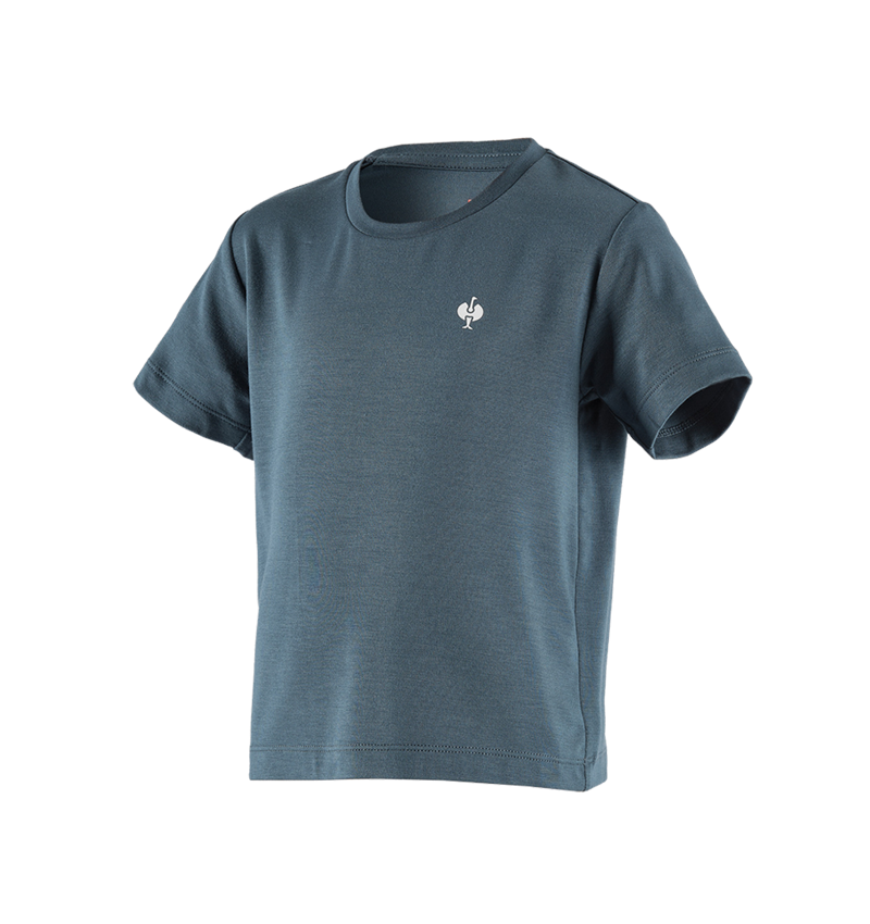 Shirts & Co.: Modal-Shirt e.s. ventura vintage, Kinder + eisenblau 2
