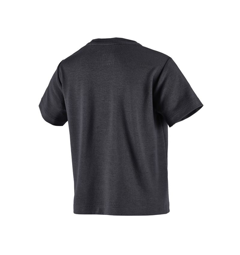 Shirts & Co.: Modal-Shirt e.s. ventura vintage, Kinder + schwarz 3