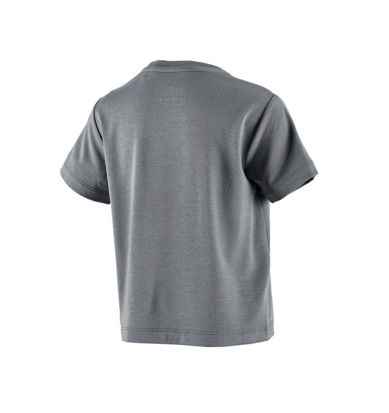 Shirts & Co.: Modal-Shirt e.s. ventura vintage, Kinder + basaltgrau 3