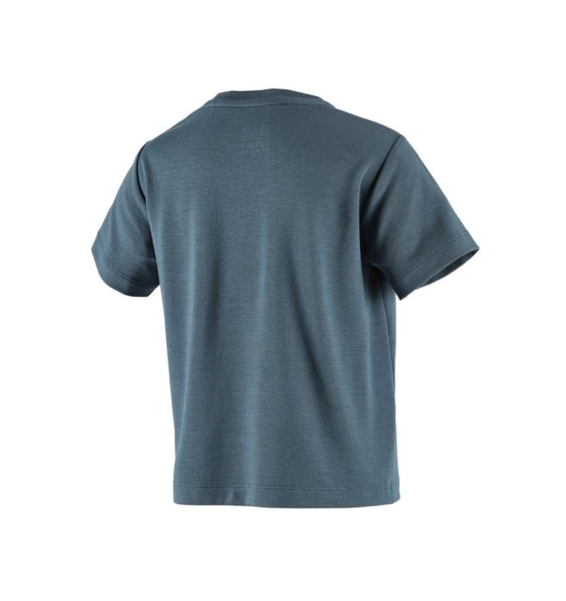Shirts & Co.: Modal-Shirt e.s. ventura vintage, Kinder + eisenblau 3