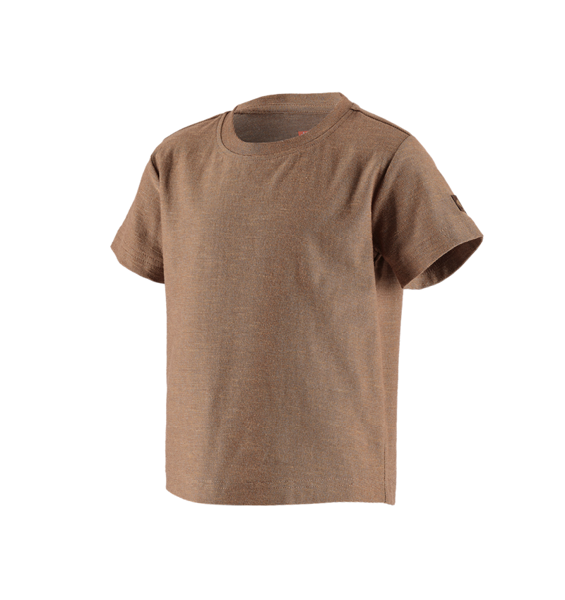 Shirts & Co.: T-Shirt e.s.vintage, Kinder + sepia melange 2