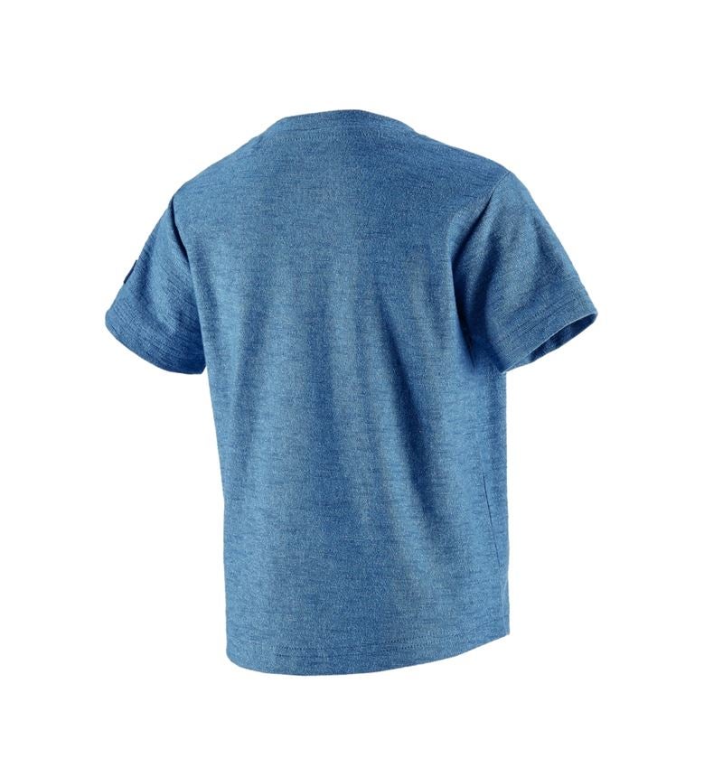 Für die Kleinen: T-Shirt e.s.vintage, Kinder + arktikblau melange 3