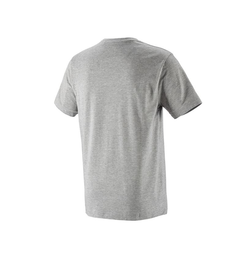 Shirts & Co.: e.s. T-Shirt color + grau melange 3
