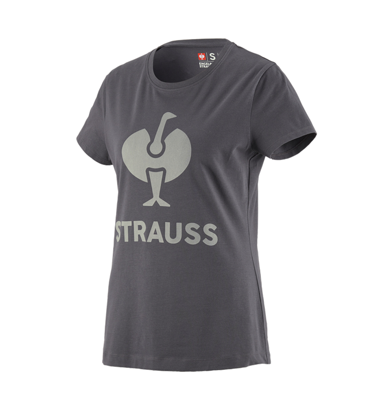 Shirts & Co.: T-Shirt e.s.concrete, Damen + anthrazit 2