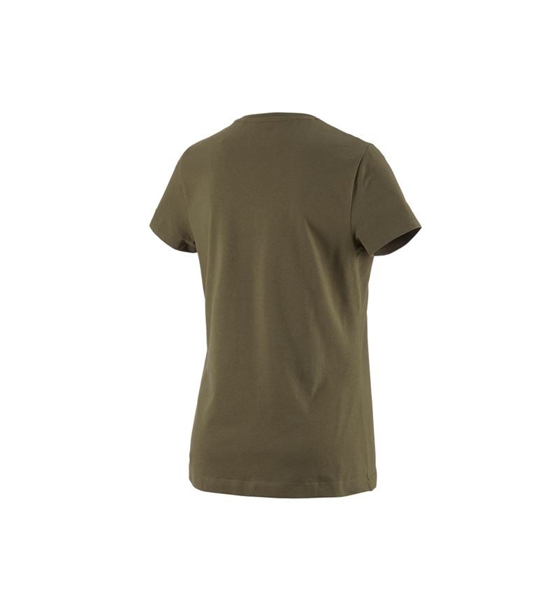 Shirts & Co.: T-Shirt e.s.concrete, Damen + schlammgrün 3