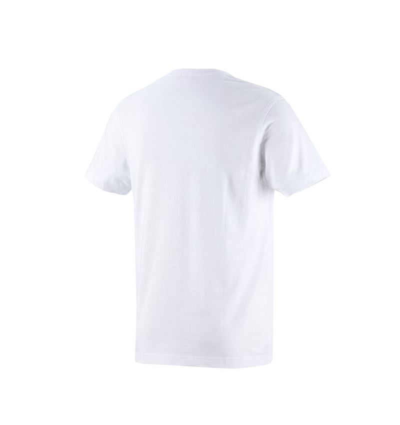 Shirts & Co.: T-Shirt e.s.industry + weiß 1
