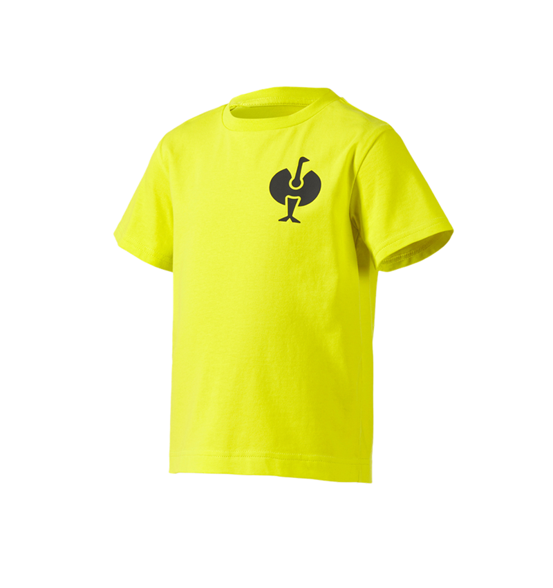 Themen: T-Shirt e.s.trail, Kinder + acidgelb/schwarz 2