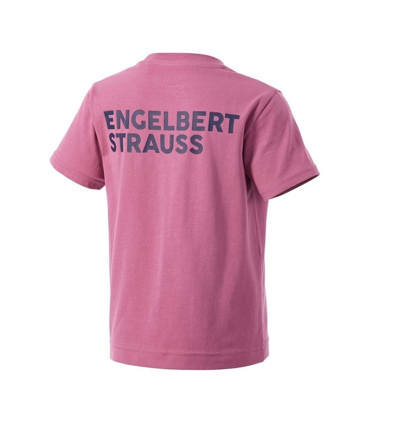 Shirts & Co.: T-Shirt e.s.trail, Kinder + tarapink/tiefblau 6