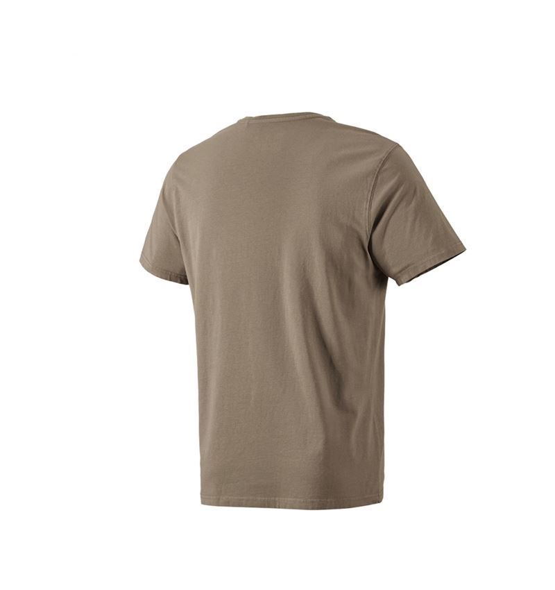 Shirts & Co.: T-Shirt e.s.motion ten pure + pekanbraun vintage 3