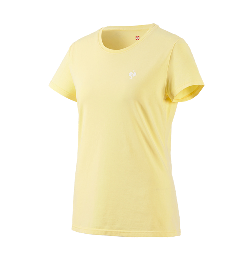 Shirts & Co.: T-Shirt e.s.motion ten pure, Damen + hellgelb vintage 3