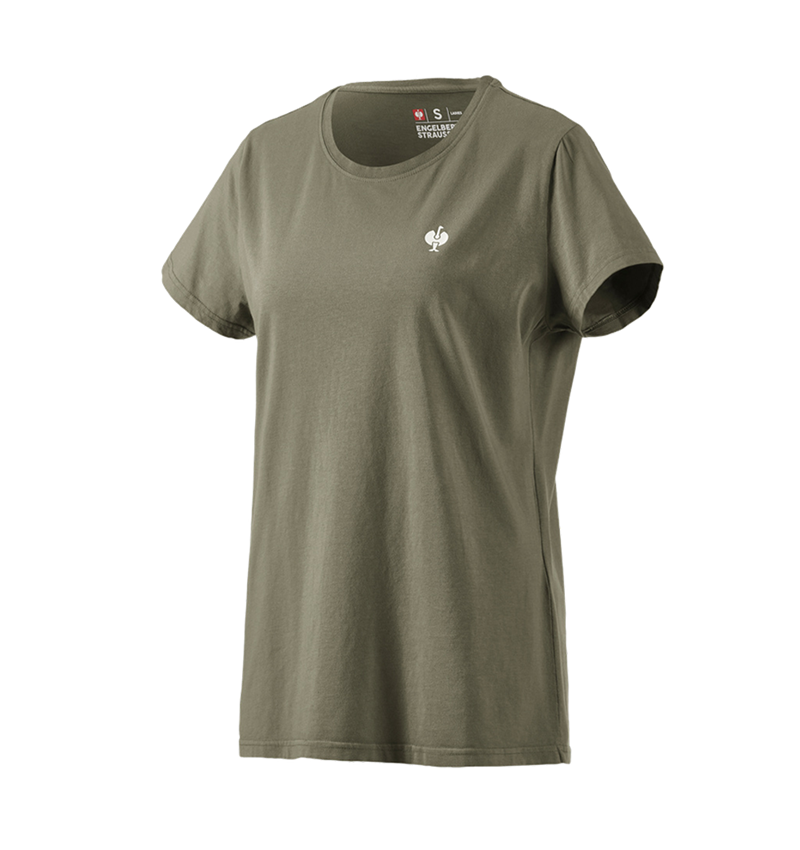 Shirts & Co.: T-Shirt e.s.motion ten pure, Damen + moorgrün vintage 3