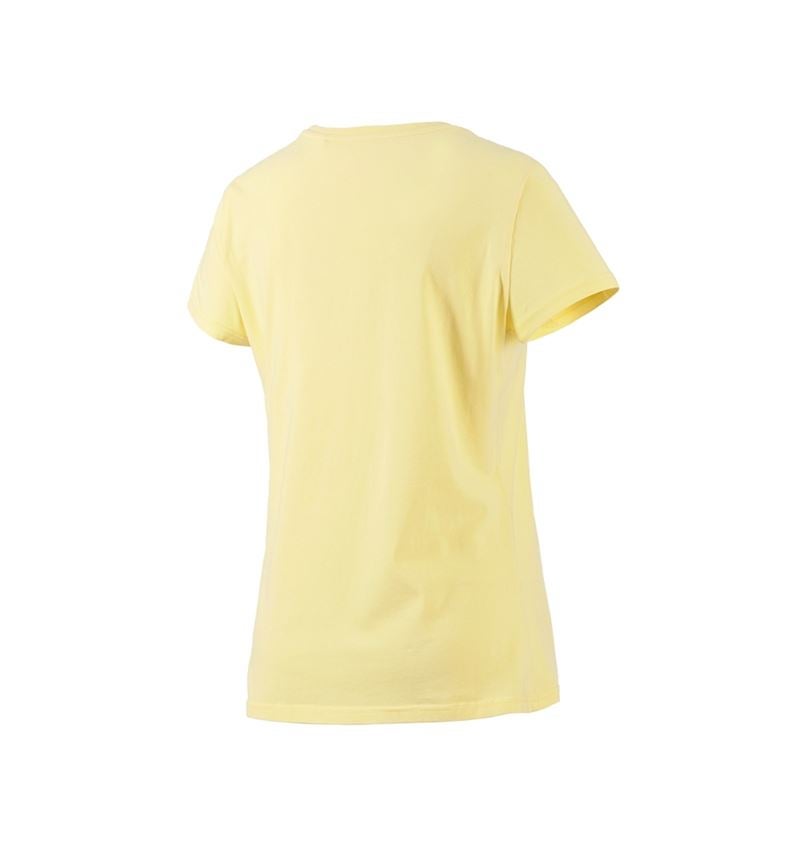 Shirts & Co.: T-Shirt e.s.motion ten pure, Damen + hellgelb vintage 4
