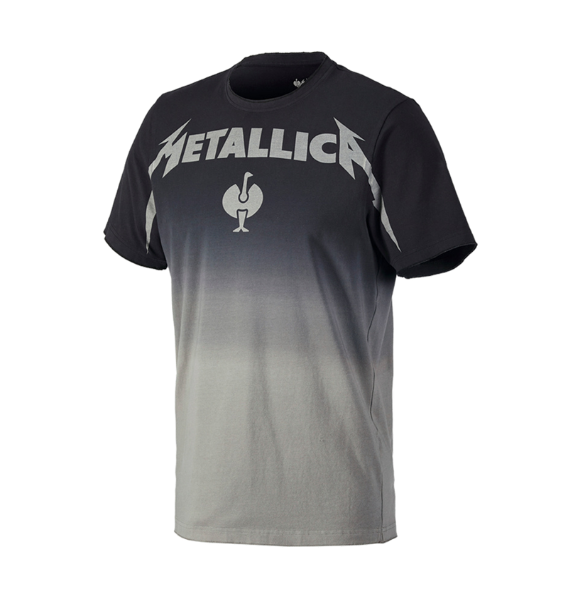 Shirts & Co.: Metallica cotton tee + schwarz/granit 3