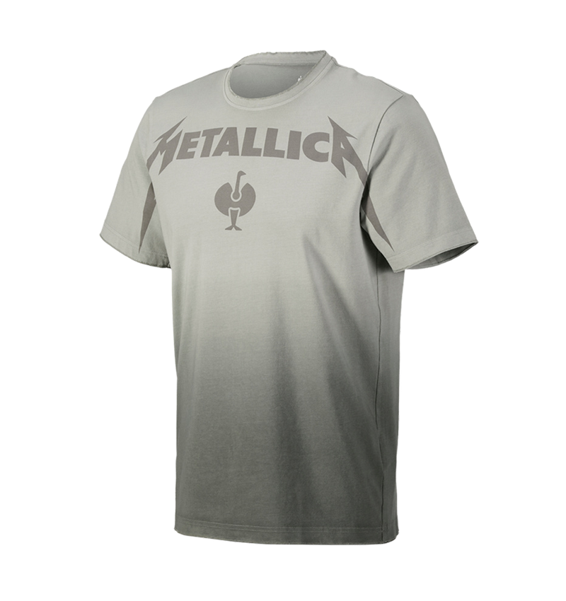 Shirts & Co.: Metallica cotton tee + magnetgrau/granit 3