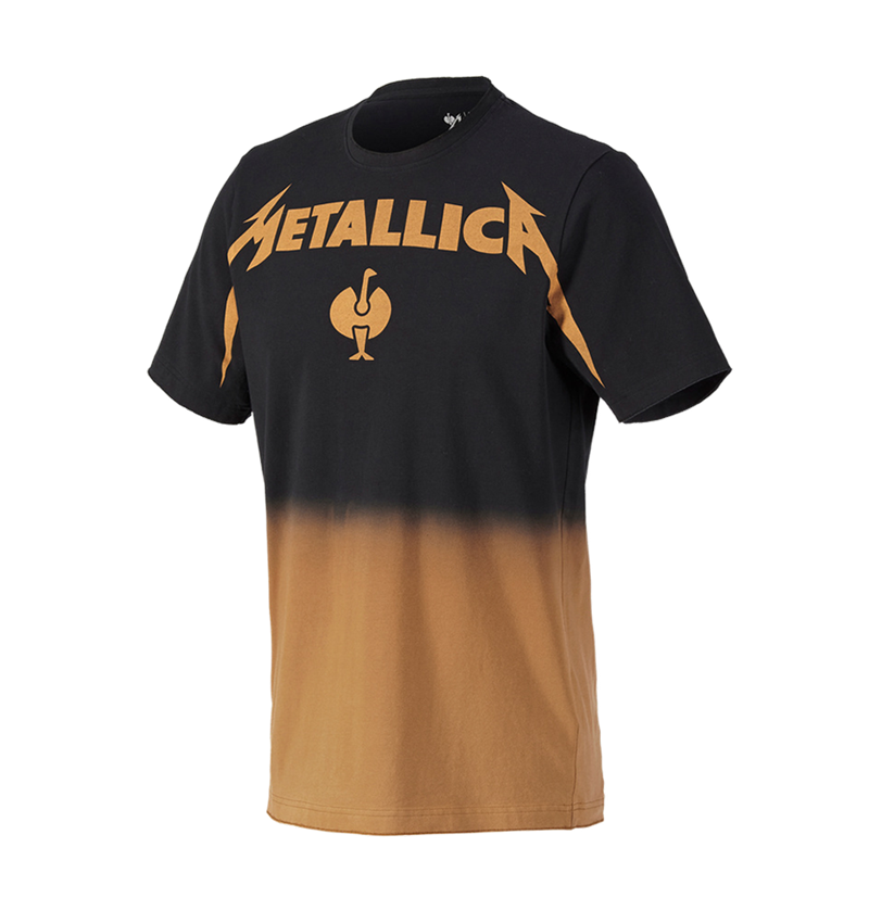 Shirts & Co.: Metallica cotton tee + schwarz/rost 3