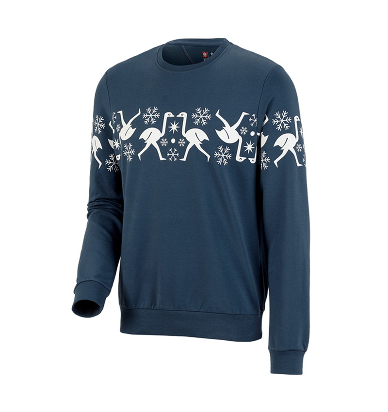 Geschenkideen: e.s. Norweger Sweatshirt + schattenblau 2