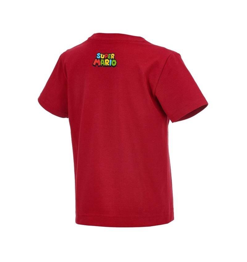 SUPER MARIO X STRAUSS: Super Mario T-Shirt, Kinder + feuerrot 3