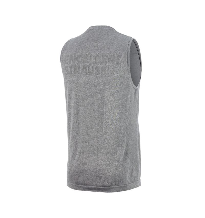 Shirts & Co.: Athletik-Shirt seamless e.s.trail + basaltgrau melange 6
