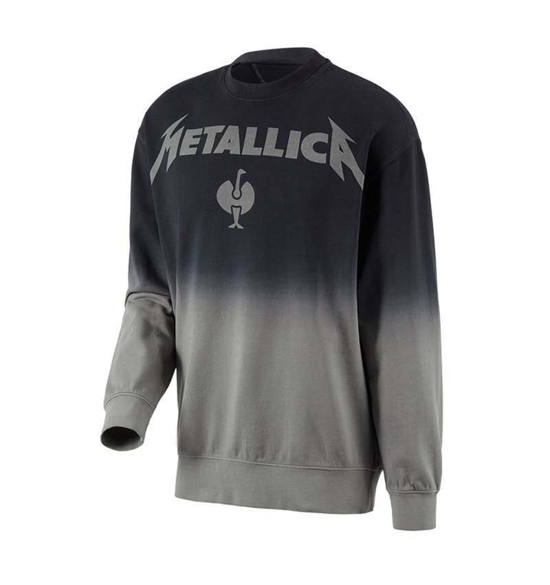 Kollaborationen: Metallica cotton sweatshirt + schwarz/granit 3