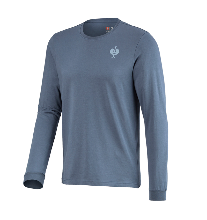 Accessoires: e.s. Pyjama Longsleeve + oxidblau 3