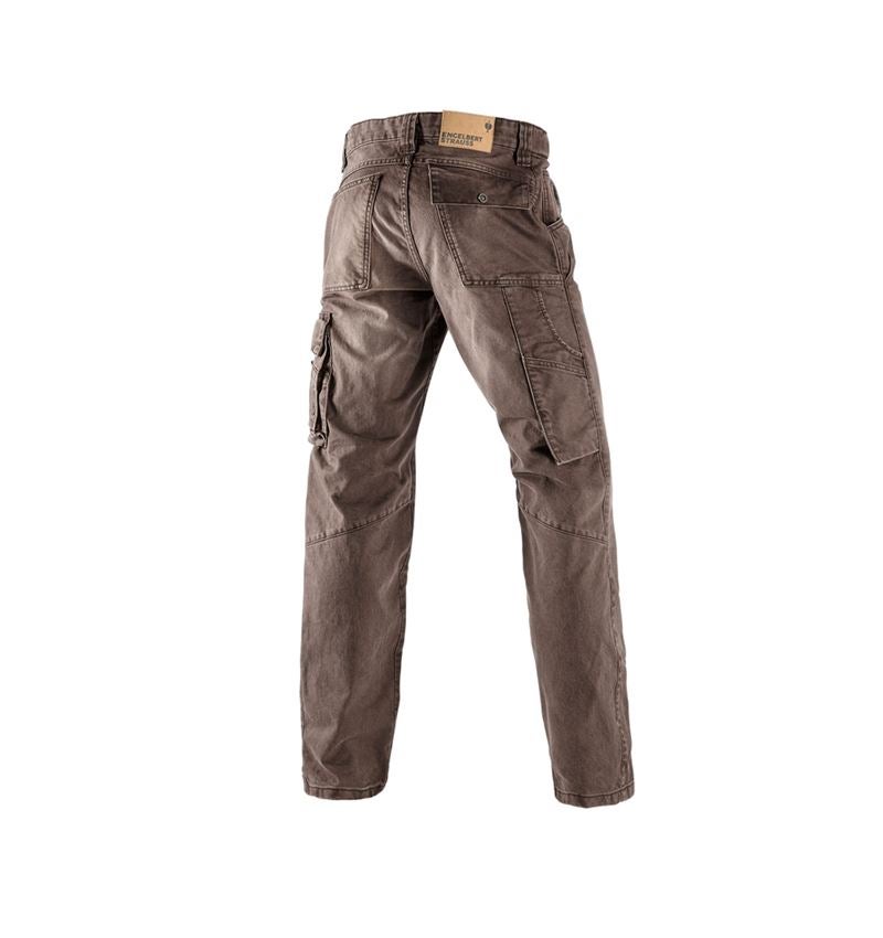 Hosen: e.s. Worker-Jeans + kastanie 1