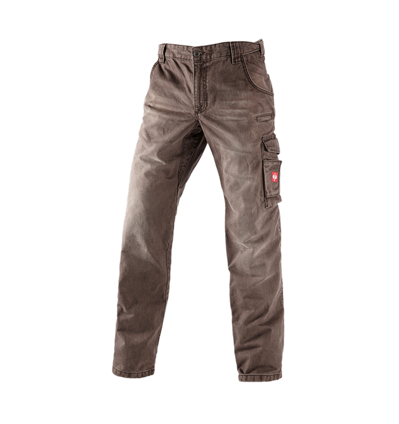 Hosen: e.s. Worker-Jeans + kastanie