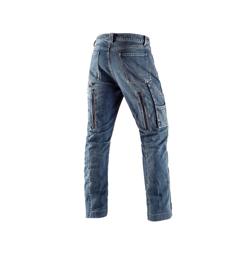 Forst- / Schnittschutzkleidung: e.s. Forst-Schnittschutz Jeans + stonewashed 3