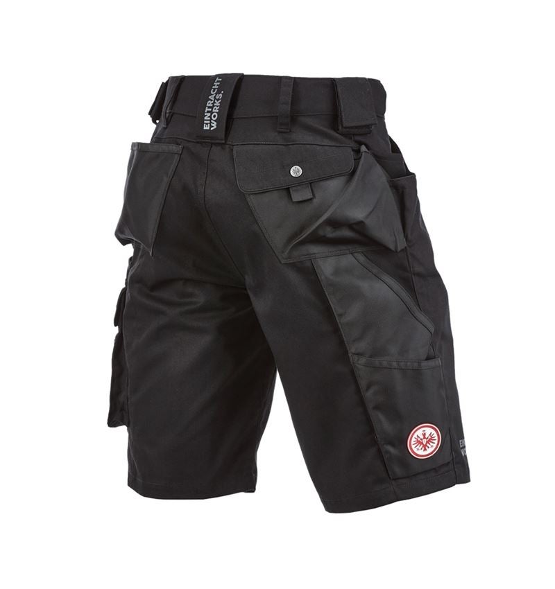Hosen: Eintracht Work Shorts + black 5