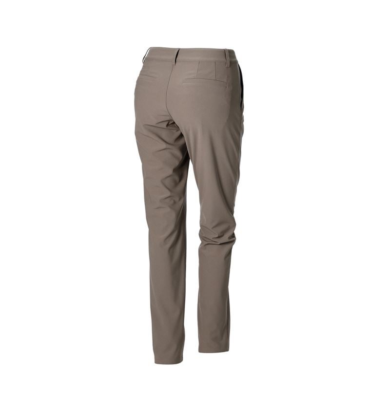 Themen: Berufshose Chino e.s.work&travel, Damen + umbrabraun 4