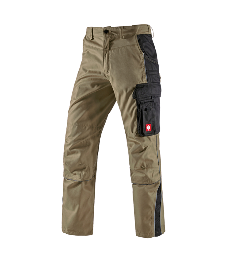 Hosen: Bundhose e.s.active + khaki/schwarz 2