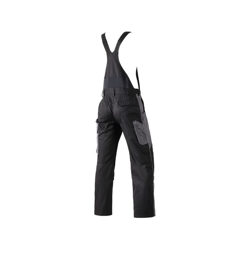 Hosen: Latzhose e.s.active + schwarz/anthrazit 3