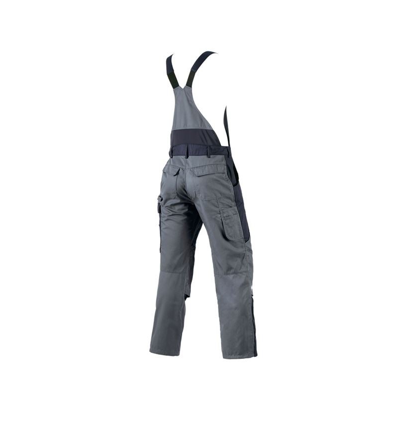 Hosen: Latzhose e.s.active + grau/dunkelblau 3