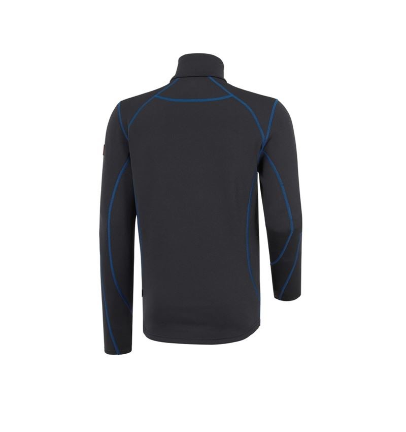 Shirts & Co.: Funkt.-Troyer thermo stretch e.s.motion 2020 + graphit/enzianblau 3