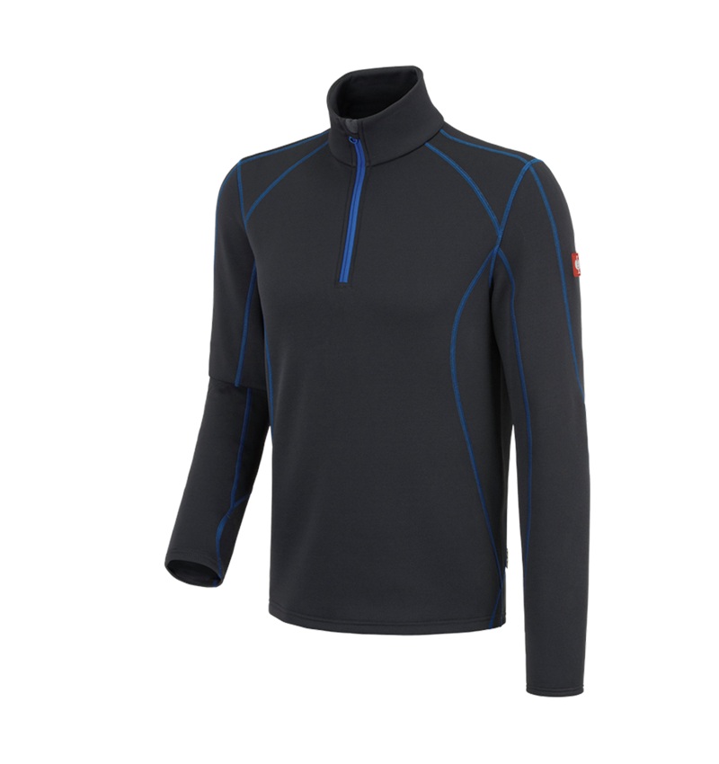 Themen: Funkt.-Troyer thermo stretch e.s.motion 2020 + graphit/enzianblau 2