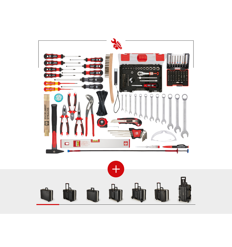 Werkzeugkoffer: Werkzeug-Set Allround Profi inkl. Werkzeugkoffer