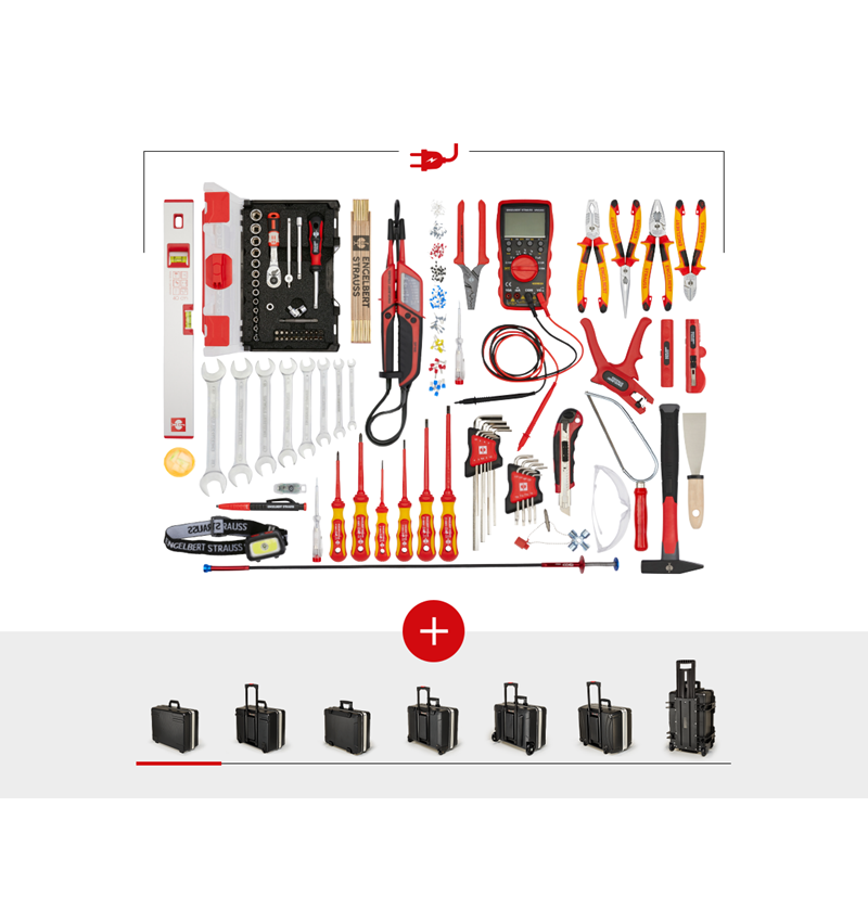 Werkzeuge: Werkzeug-Set Elektro Profi inklusive Koffer