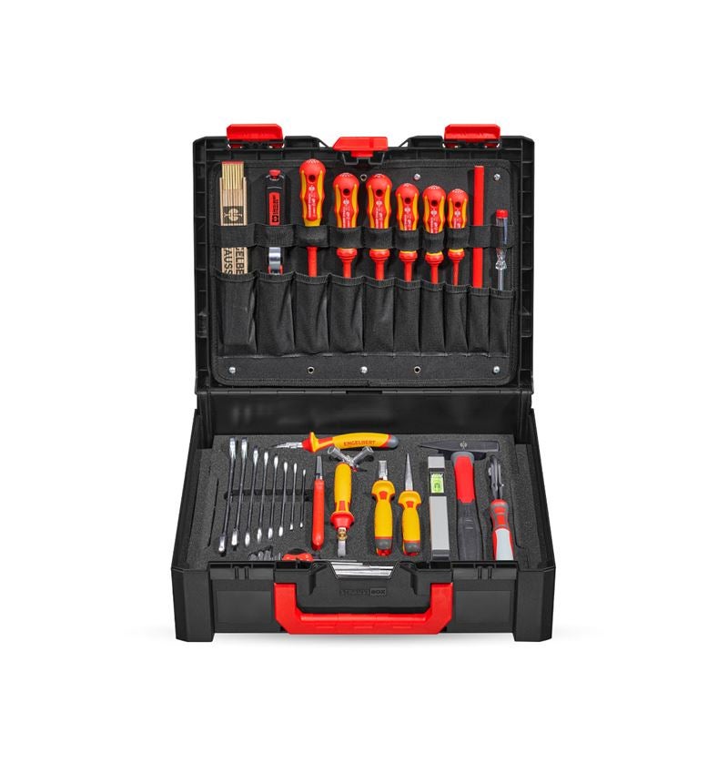 STRAUSSbox Werkzeug-Set 145 Elektro