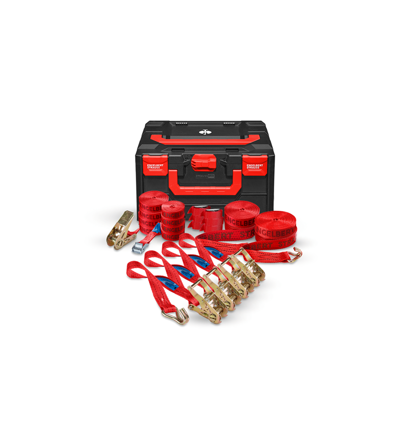 Werkzeuge: STRAUSSbox Ladungssicherung-Set 215 midi