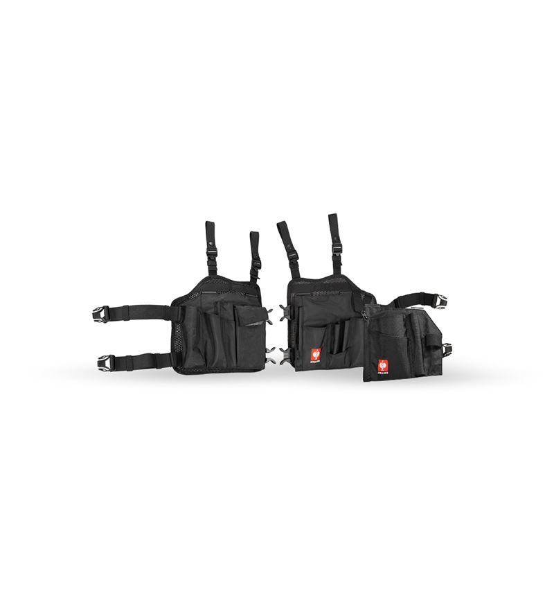 Werkzeugtaschen: e.s. Werkzeugtaschen-Set Legpack + schwarz