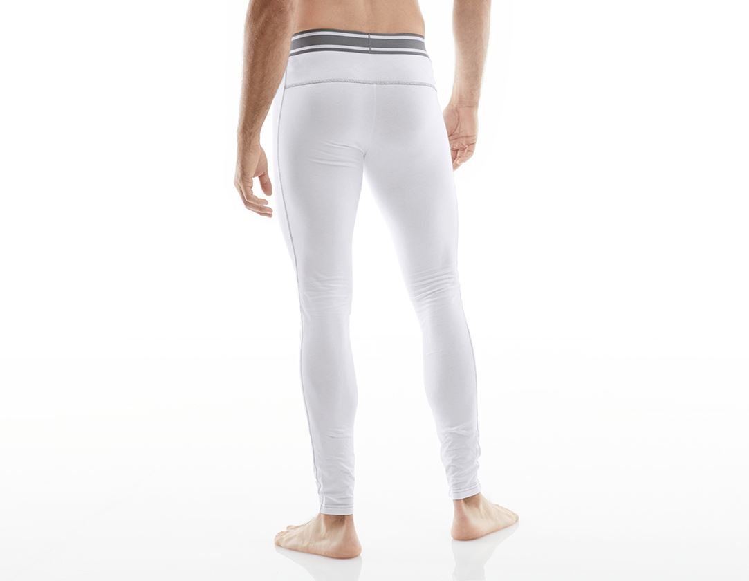 Kälte: e.s. cotton stretch Long Pants + weiß 1