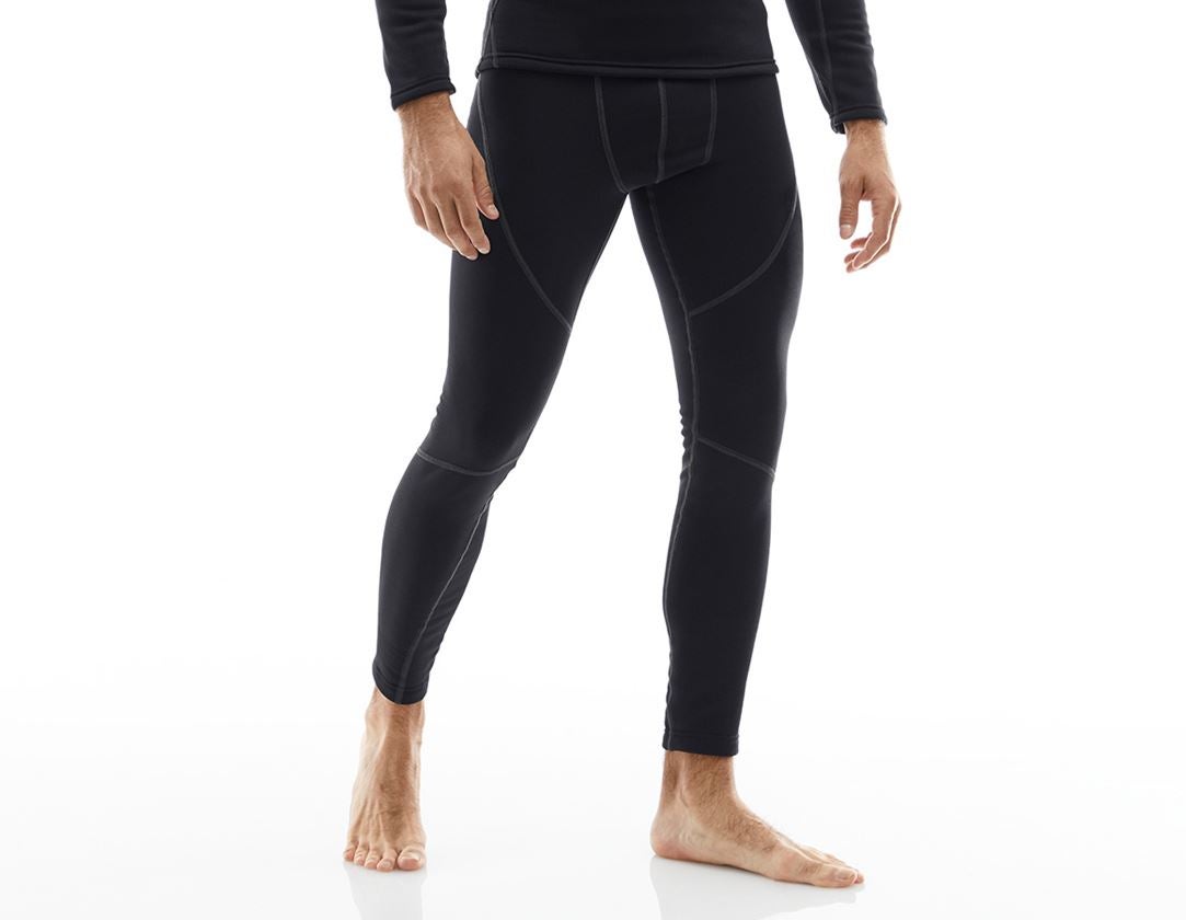 Unterwäsche | Thermokleidung: e.s. Funktions-Long Pants thermo stretch-x-warm + schwarz