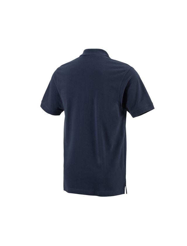 Shirts & Co.: e.s. Polo-Shirt cotton Pocket + dunkelblau 3