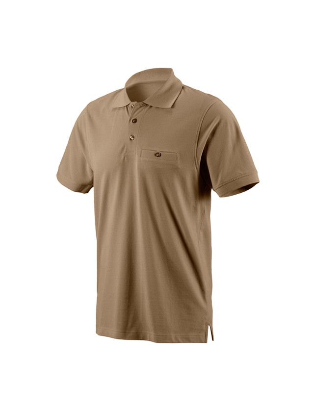 Installateur / Klempner: e.s. Polo-Shirt cotton Pocket + khaki 2