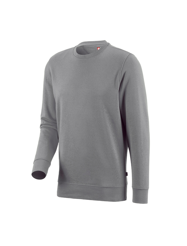 Shirts & Co.: e.s. Sweatshirt poly cotton + platin 2