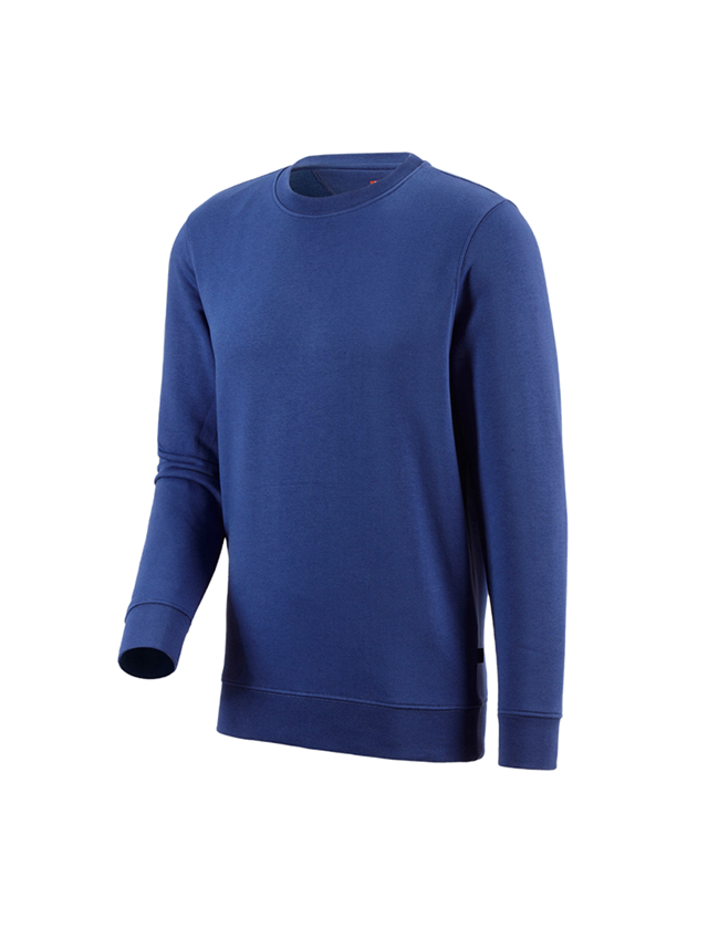 Installateur / Klempner: e.s. Sweatshirt poly cotton + kornblau