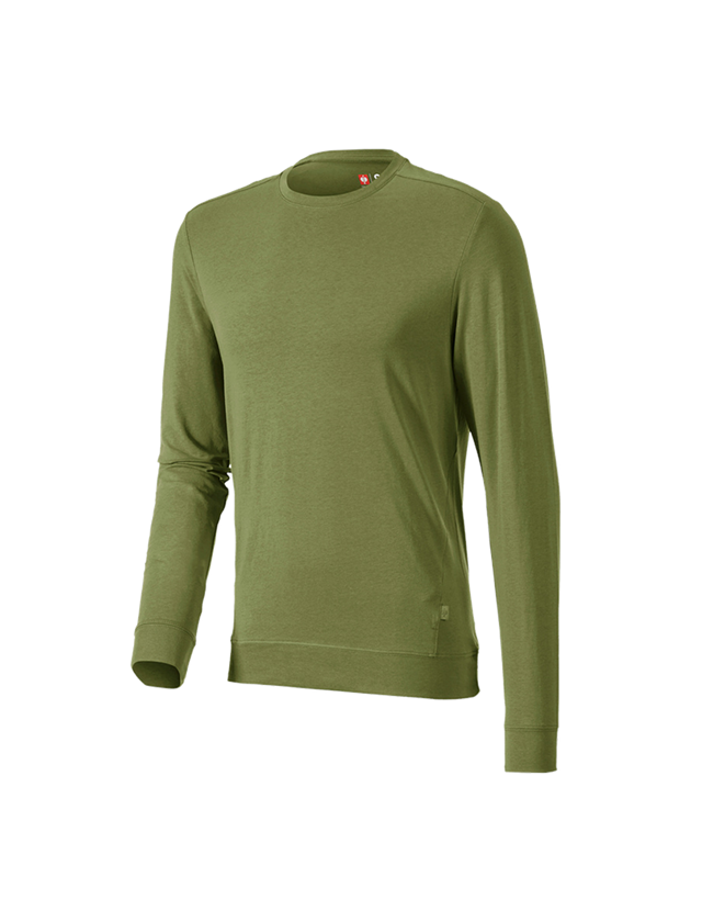 Shirts & Co.: e.s. Longsleeve cotton stretch + wald 2