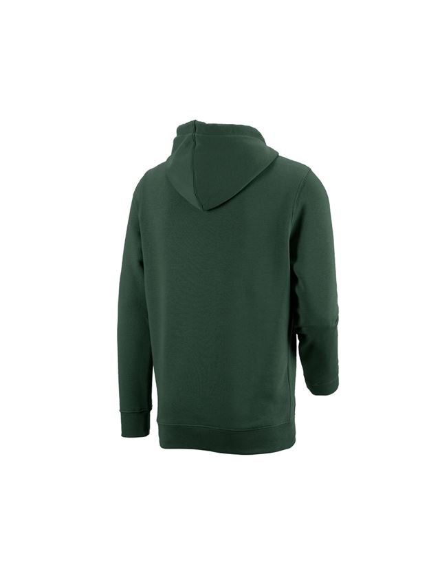 Installateur / Klempner: e.s. Hoody-Sweatshirt poly cotton + grün 1
